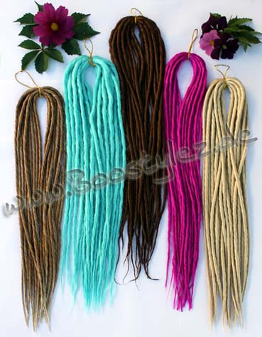 Wie flechtet man Double Ended Dreads ein