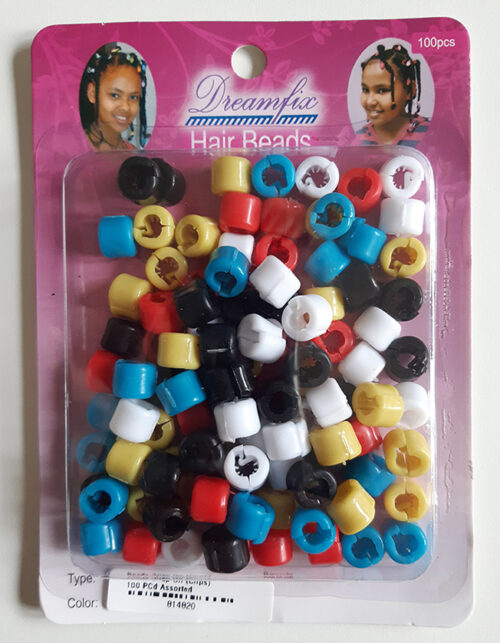 bunte knipsberlen hair beads